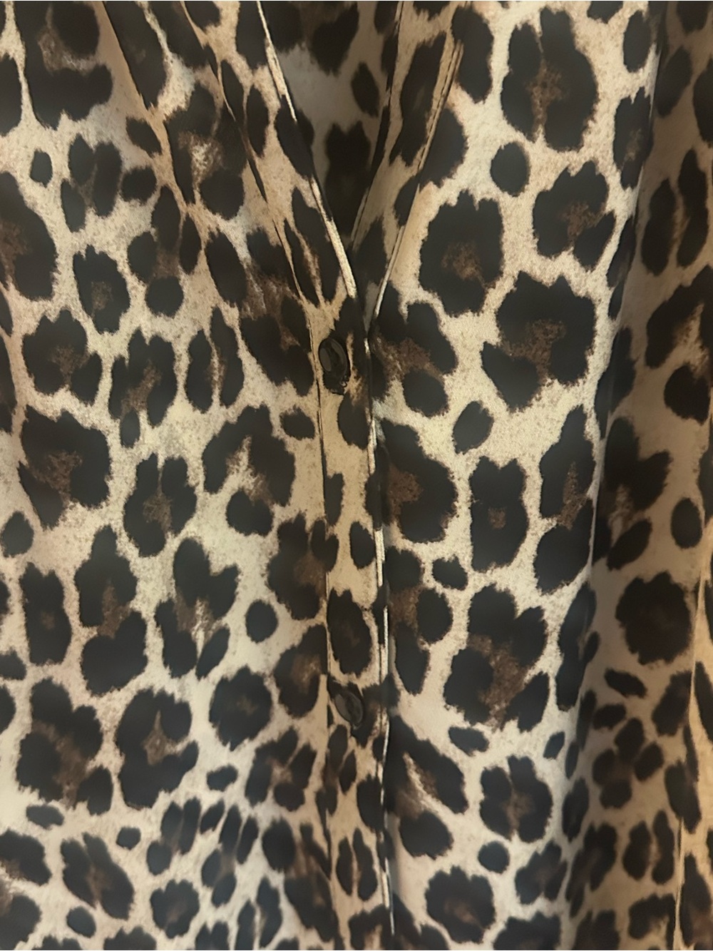 Vince Camuto Leopard Print Blouse - Picture 7 of 14